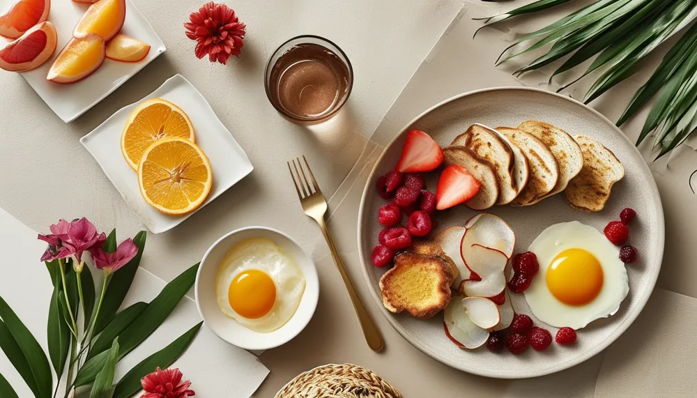 Styling flat lay